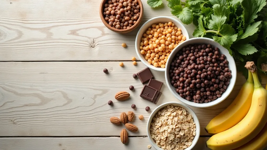 Aliments riches en magnésium : graines, oléagineux, légumineuses, légumes verts, chocolat noir